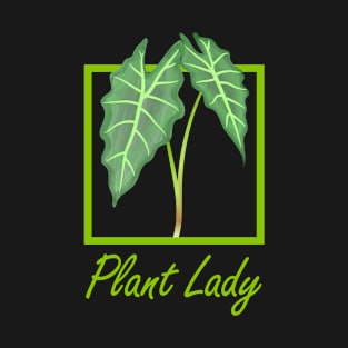 Plant Lady Alocasia Leaf T-Shirt