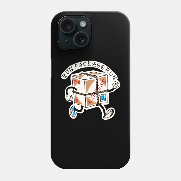 run package run gift gump Phone Case by rafaelwolf