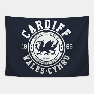 Cardiff Wales Cymru, Capital City of Wales Tapestry