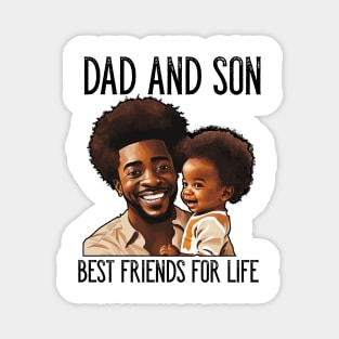 Father And Son Best Friends For Life Father's Day Gift Magnet