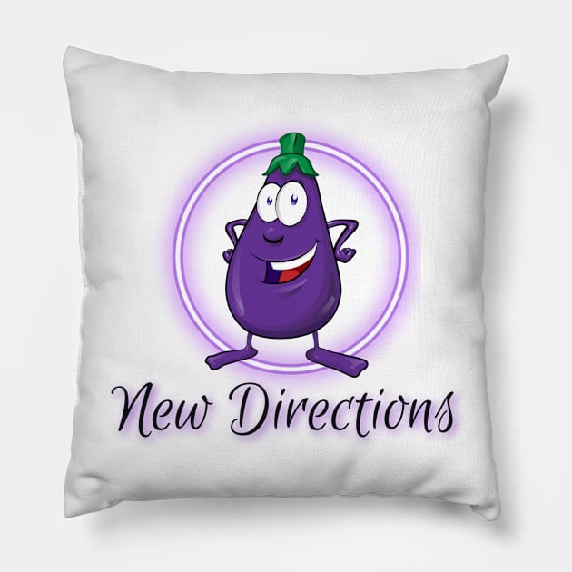 New Directions Pillow by authorsmshade