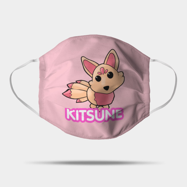 Cute Kitsune Logo Roblox Mask Teepublic - roblox face kids sleeveless top by kimamara redbubble