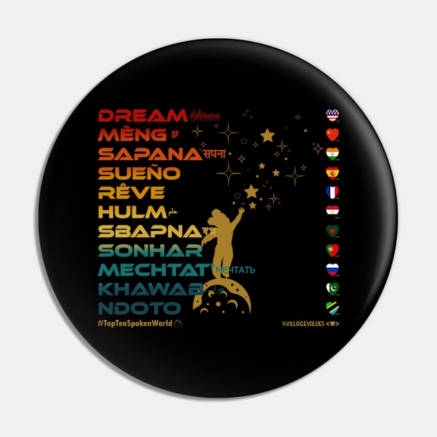 DREAM: Say ¿Qué? Top Ten Spoken (World) (Vintage) Pin by Village Values