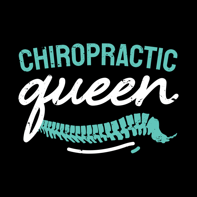 Chiropractic queen / Chiropractor licensed practitioner / Chiropractor Student Gift, Chiropractor present / chiropractor gift idea by Anodyle