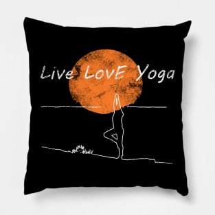 Live Love YOGA Pillow