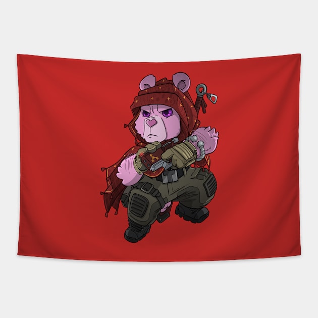 Tactical Teddies ® Tedguard Guimauve Tapestry by hiwez