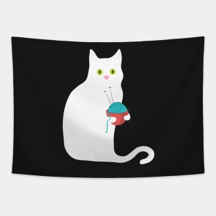 Cute Ramen Kitty Tapestry