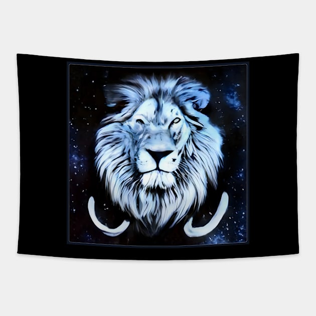 SURREAL LION #6 Tapestry by ALLTHINGSMINv