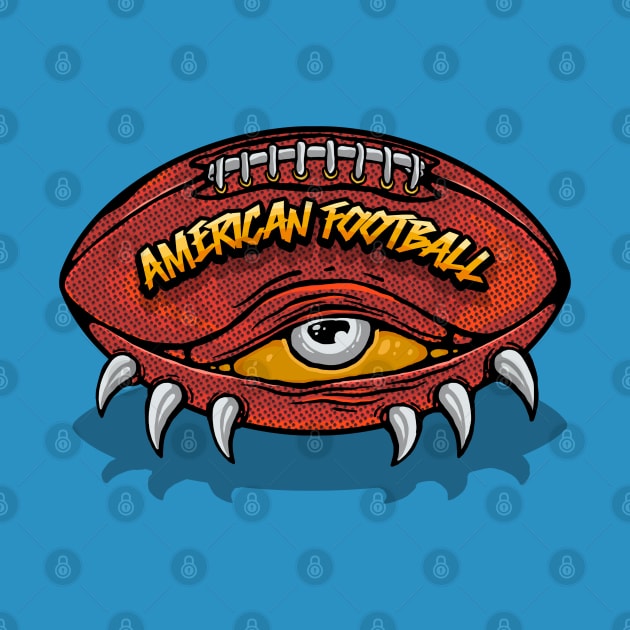 American Football Monster by Stayhoom