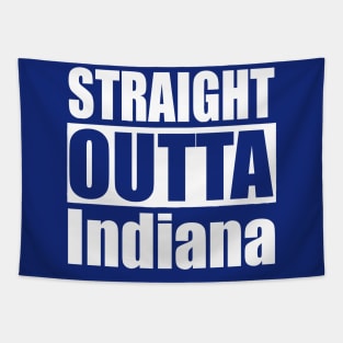 Straight Outta Indiana Tapestry