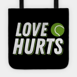 Love Hurts Funny Tennis Tote