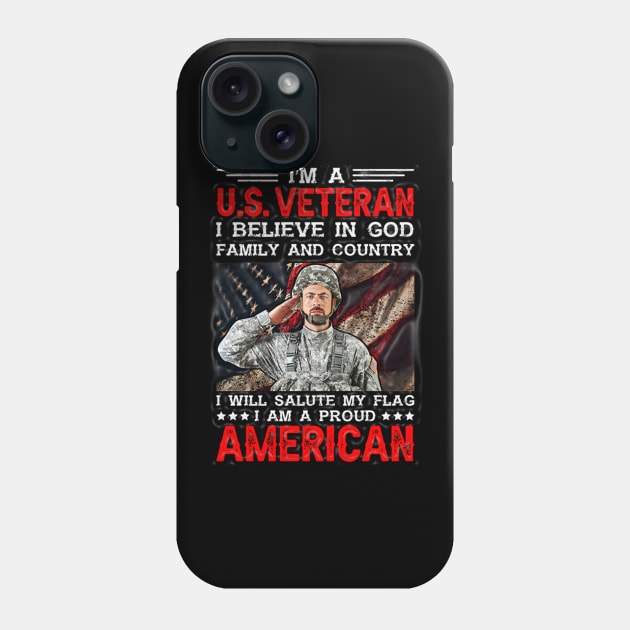 Black Panther Art - USA Army Tagline 9 Phone Case by The Black Panther
