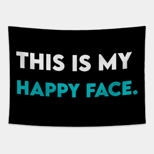 This is my happy face Tapestry