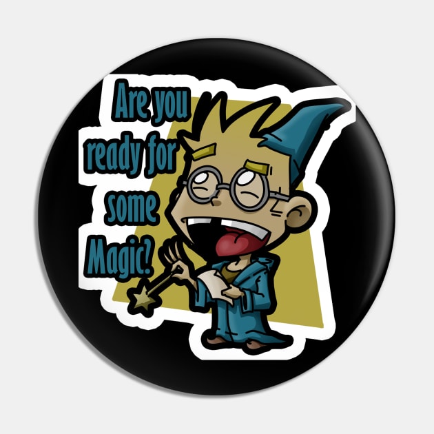 Mage Toon Pin by LupaShiva