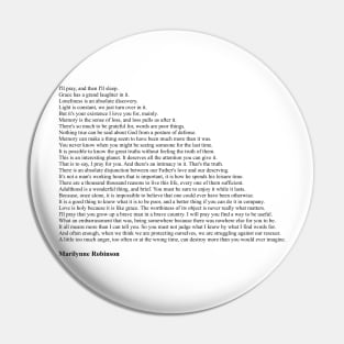 Marilynne Robinson Quotes Pin