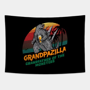 Grandpazilla. Funny Father’s Day gift for a Grandfather. Tapestry