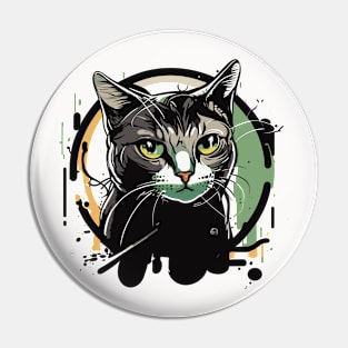 Graffiti Paint Cat Creative Inspiration Pin