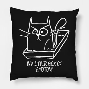 A litter box of emotion Pillow