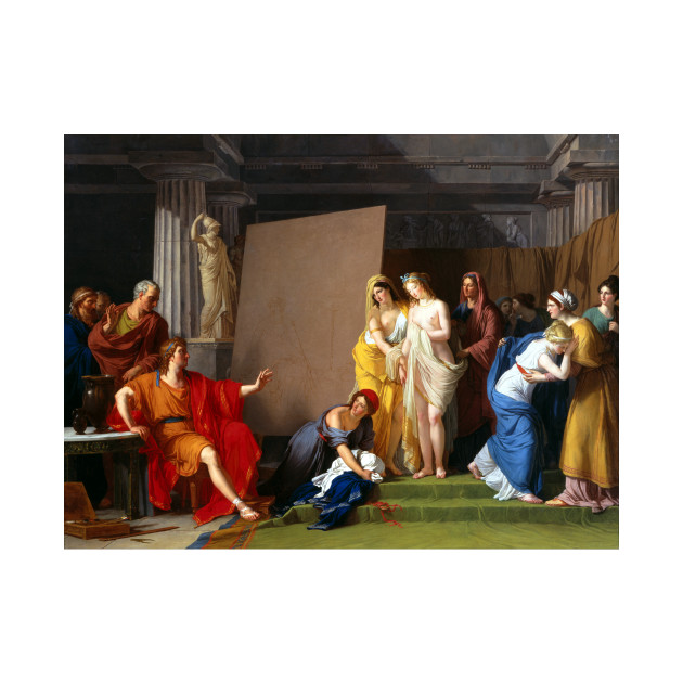 FrançoisAndré Vincent Zeuxis Choosing his Models for the Image of