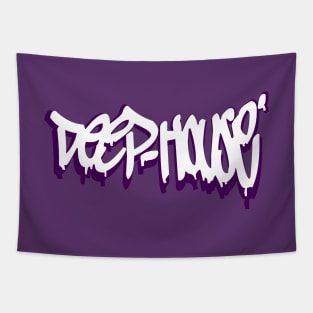 deep-house graffiti tag Tapestry