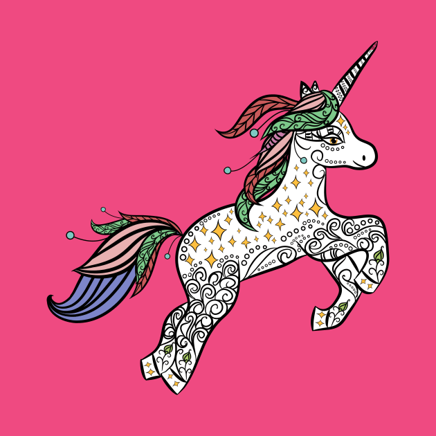 Unicorns: Mystic & Magical Animals of The Forest by loltshirts