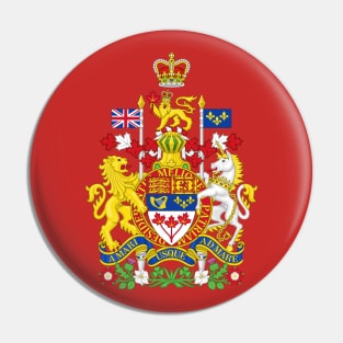 Royal Coat of Arms of Canada Pin