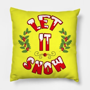 Let It Snow Pillow