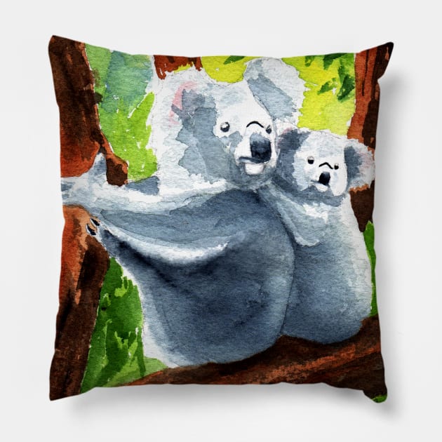 Koala Love Pillow by MMcBuck