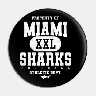 MIAMI SHARKS Football XXL Pin