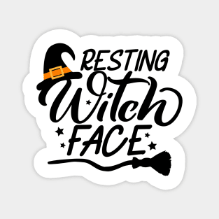 Resting Witch Face T-shirt Magnet