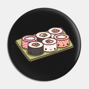 Kawaii Sushi Rolls Pin