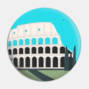 Colosseum, Rome, Italy Pin