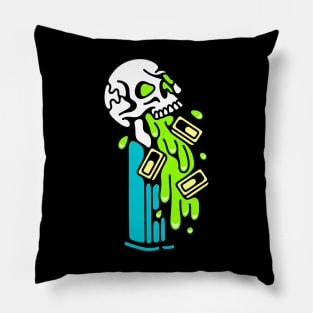 Skull pez Pillow