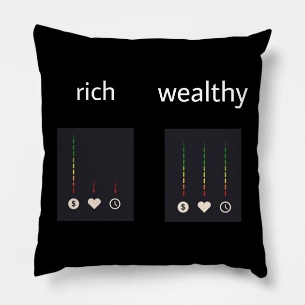 wealthy people Pillow by YOUNESTYLE