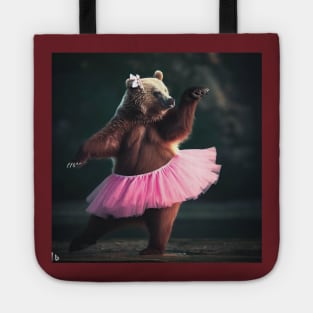 Grizzly Dancer . Tote