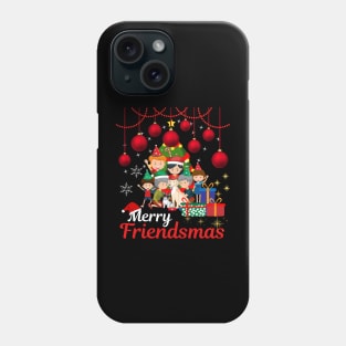 Merry Friendsmas Christmas Funny Phone Case