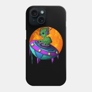 Cool Alien Music Dj Phone Case