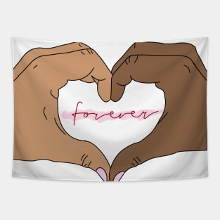 Love is Forever v2 Tapestry