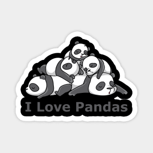 I love Pandas Magnet