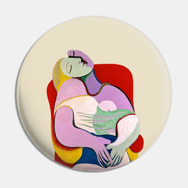 Le Rêve ( "The Dream") - Pablo Picasso (Transparent background) Pin by GrampaTony