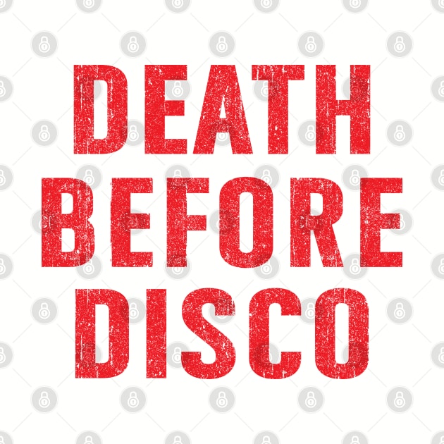 Death Before Disco by huckblade