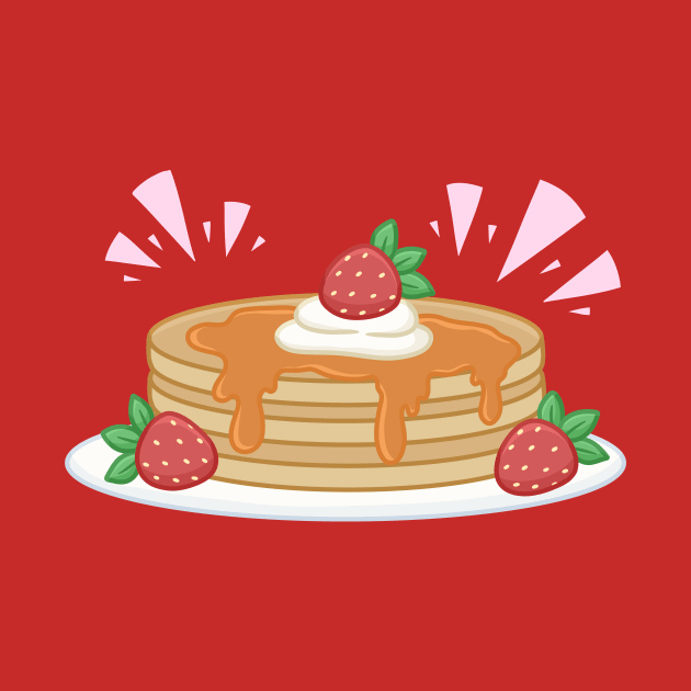 Strawberry Pancakes by KammyBale