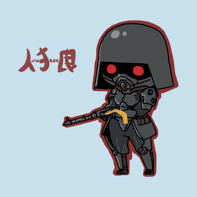 Chibi Jin roh by sketchydrawer