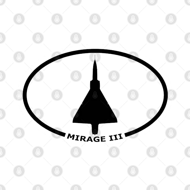 Mirage III Jet Fighter Airplane by Webdango