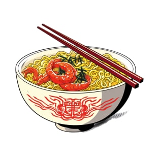 Yummy Ramen Delights: Tasty T-Shirt for Noodle Lovers! T-Shirt