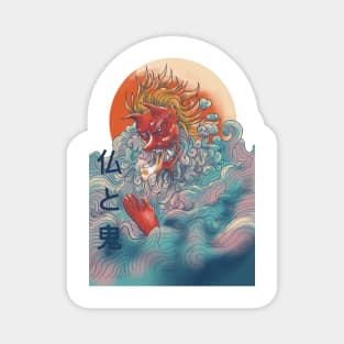 Oni budha Magnet