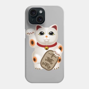 Kawaii Cute Fortune cat Japanese Anime Lucky Cat Phone Case