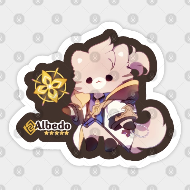 Albedo Stickers for Sale