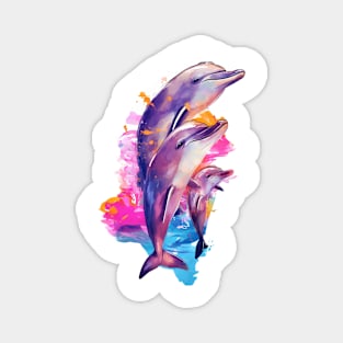 Dolphins Magnet