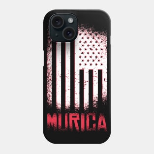 Murica American Flag Phone Case